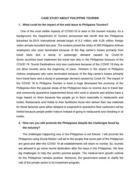 Study in the Philippines .